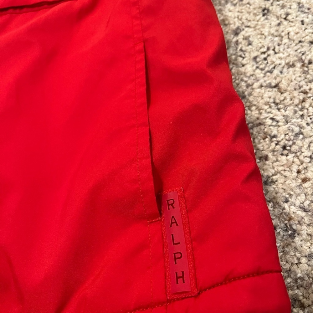 RALPH Ralph Lauren Red Fleece-Lined Vest - Women’s Large - Picture 7 of 14